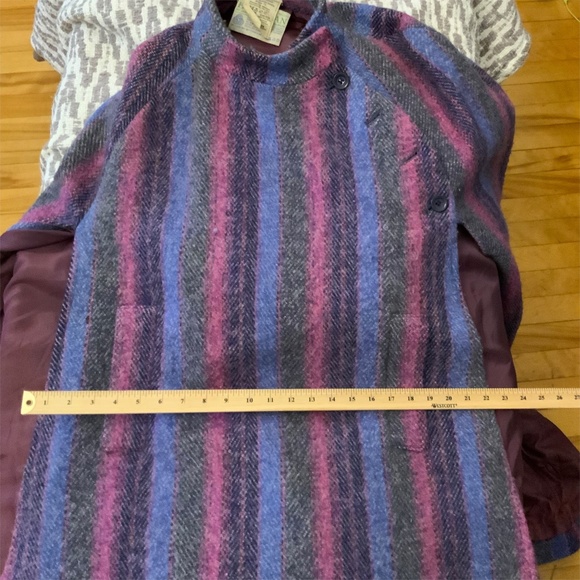 VINTAGE JIMMY HOURIHAN WOOL CAPE SIZE MEDIUM TO LARGE - Picture 8 of 9